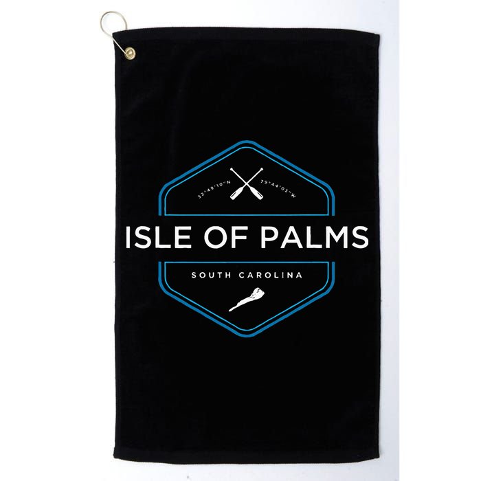 Isle Of Palms South Carolina Beach Golf Towel