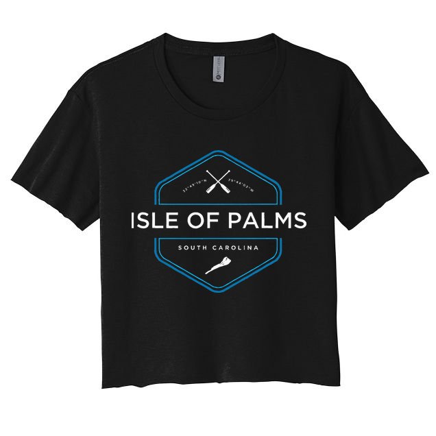 Isle Of Palms South Carolina Beach Crop Top