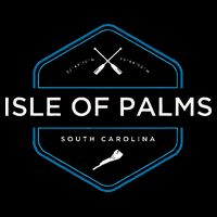 Isle Of Palms South Carolina Beach Cropped Pullover Crew