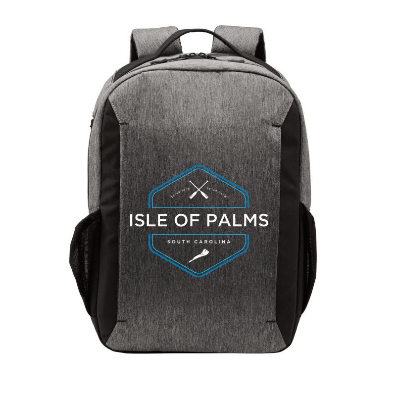 Isle Of Palms South Carolina Beach Vector Backpack