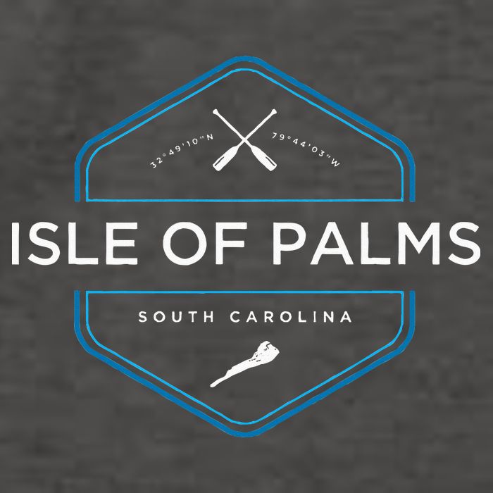 Isle Of Palms South Carolina Beach Vector Backpack
