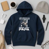 I Once Protected Him Now He Protects Me Proud Army Papa Hoodie