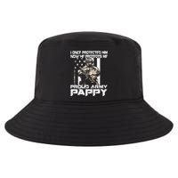 I Once Protected Him Now He Protects Me Proud Army Pappy Cool Comfort Performance Bucket Hat