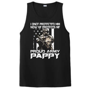 I Once Protected Him Now He Protects Me Proud Army Pappy PosiCharge Competitor Tank