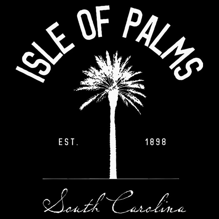 Isle Of Palms Sc Palm Tree Isle Of Palms Beach Gift T-Shirt