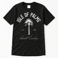 Isle Of Palms Sc Palm Tree Isle Of Palms Beach Gift Tall T-Shirt