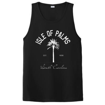 Isle Of Palms Sc Palm Tree Isle Of Palms Beach Gift PosiCharge Competitor Tank