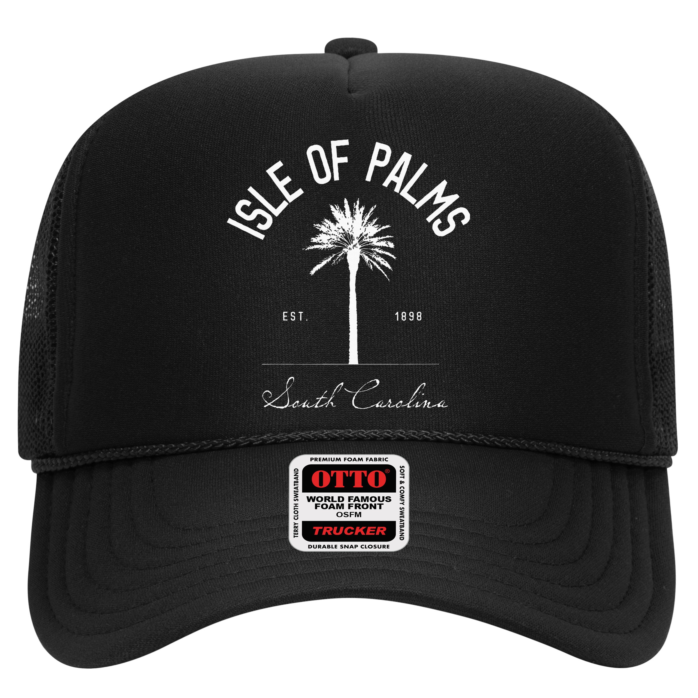 Isle Of Palms Sc Palm Tree Isle Of Palms Beach Gift Hat