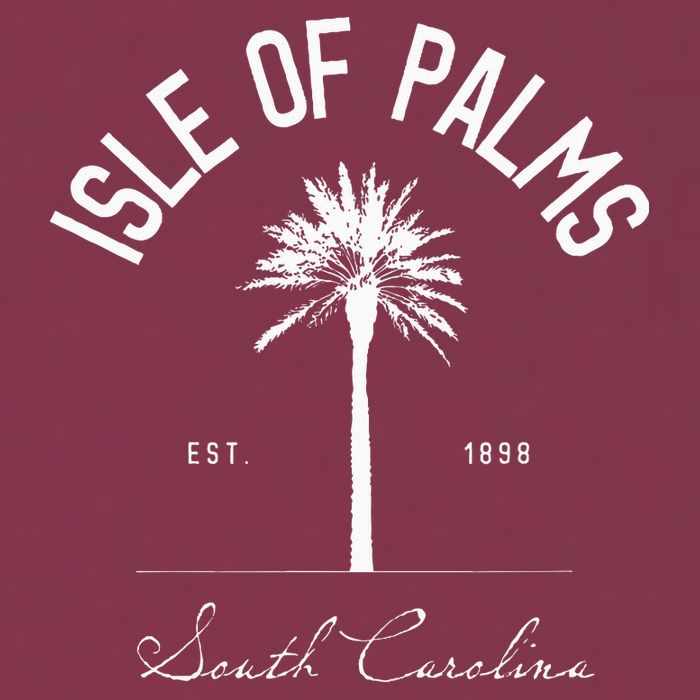 Isle Of Palms Sc Palm Tree Isle Of Palms Beach Gift 16oz Travel Tumbler