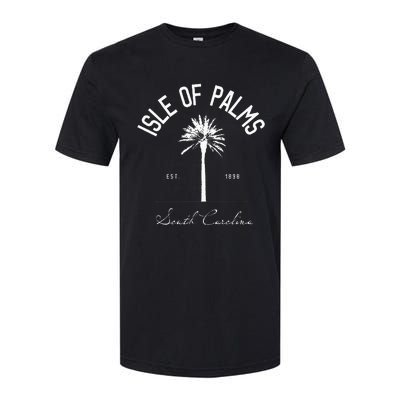 Isle Of Palms Sc Palm Tree Isle Of Palms Beach Gift Softstyle CVC T-Shirt