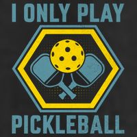 I Only Play Pickleball 25L Jumbo Tote
