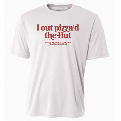 I Out Pizza'd The Hut Cooling Performance Crew T-Shirt