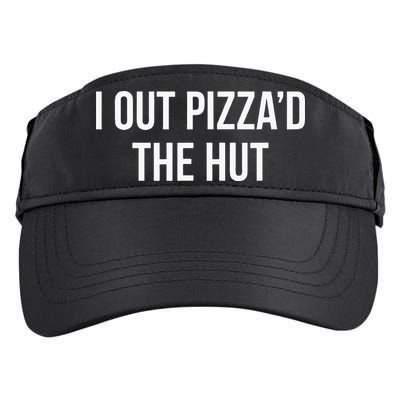 I Out PizzaD The Hut Adult Drive Performance Visor