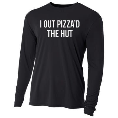 I Out PizzaD The Hut Cooling Performance Long Sleeve Crew