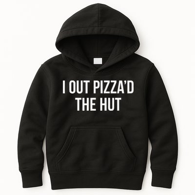 I Out PizzaD The Hut Kids Hoodie