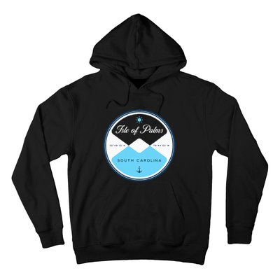 Isle Of Palms South Carolina Sc Circle Hoodie