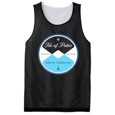 Isle Of Palms South Carolina Sc Circle Mesh Reversible Basketball Jersey Tank