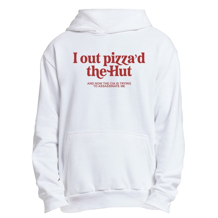 I Out PizzaD The Hut Urban Pullover Hoodie