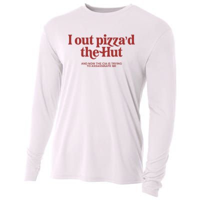 I Out PizzaD The Hut Cooling Performance Long Sleeve Crew