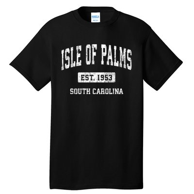 Isle Of Palms South Carolina Sc Vintage Athletic Sports Tall T-Shirt