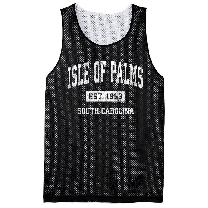 Isle Of Palms South Carolina Sc Vintage Athletic Sports Mesh Reversible Basketball Jersey Tank