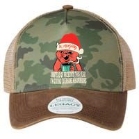 Instead Of Presents This Year Naughty Cat Xmas Legacy Tie Dye Trucker Hat