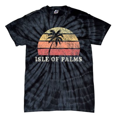 Isle Of Palms Sc Vintage 70s Retro Throwback Design Tie-Dye T-Shirt