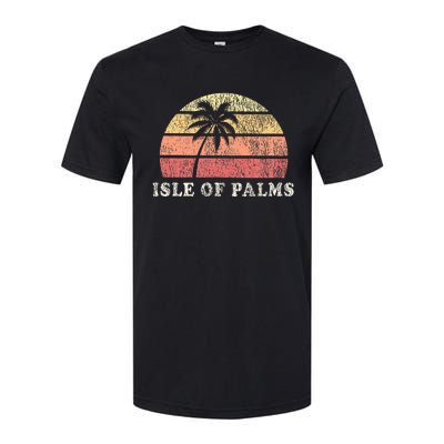 Isle Of Palms Sc Vintage 70s Retro Throwback Design Softstyle CVC T-Shirt