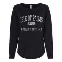 Isle Of Palms South Carolina Sc Vintage Womens California Wash Sweatshirt