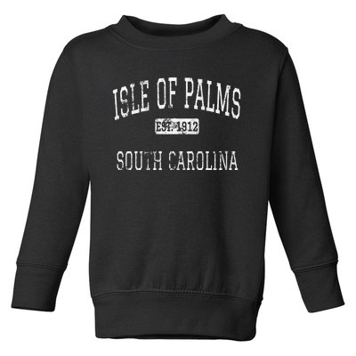 Isle Of Palms South Carolina SC Vintage Toddler Sweatshirt