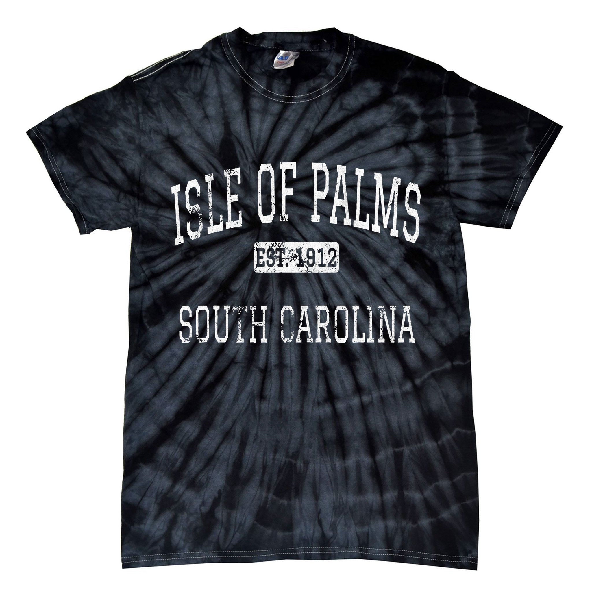 Isle Of Palms South Carolina SC Vintage Tie-Dye T-Shirt