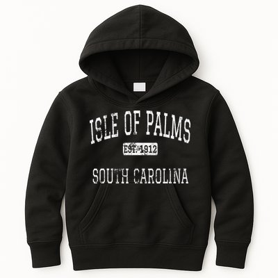 Isle Of Palms South Carolina SC Vintage Kids Hoodie