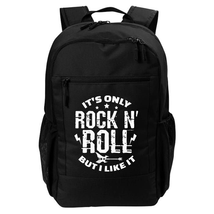 ItS Only Rock & Roll But I Like It Guitar Band Musician Backpack