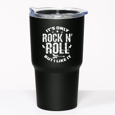 ItS Only Rock & Roll But I Like It Guitar Band Musician Tumbler