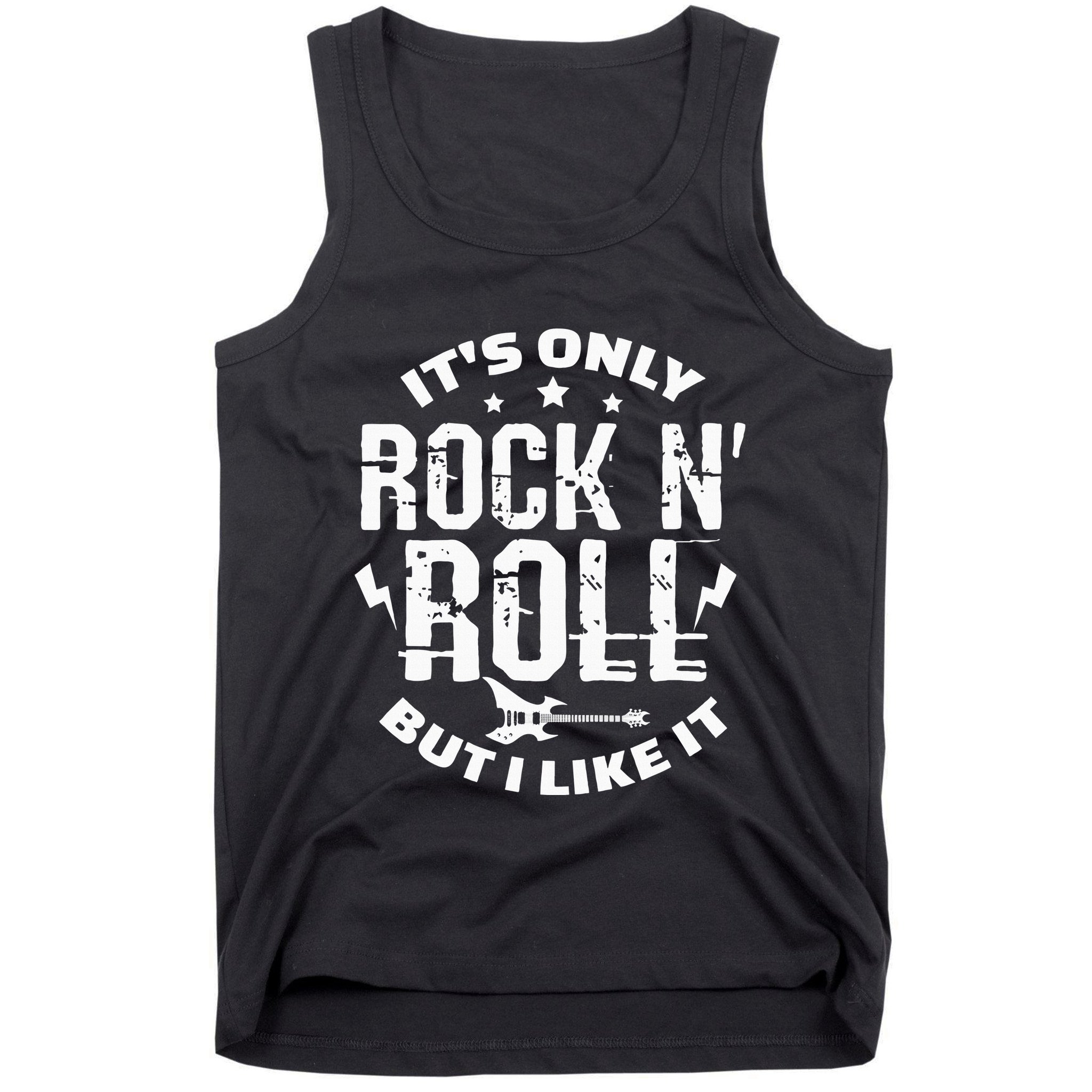 ItS Only Rock & Roll But I Like It Guitar Band Musician Tank Top
