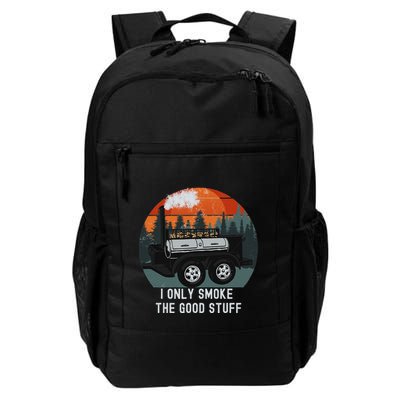 I Only Smoke The Good Stuff Funny Bbq Smoker Saying Backpack