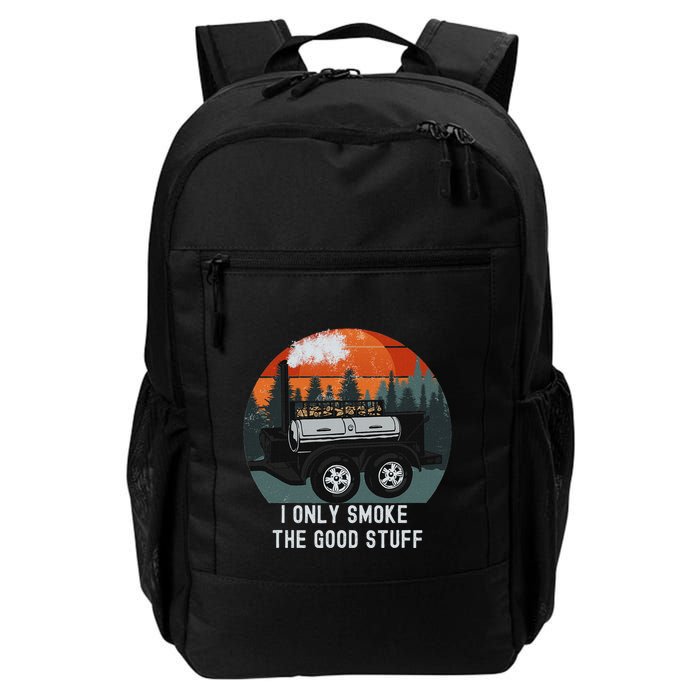 I Only Smoke The Good Stuff Funny Bbq Smoker Saying Backpack