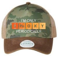 Im Only Spooky Periodically Funny Halloween Teacher Science Legacy Tie Dye Trucker Hat