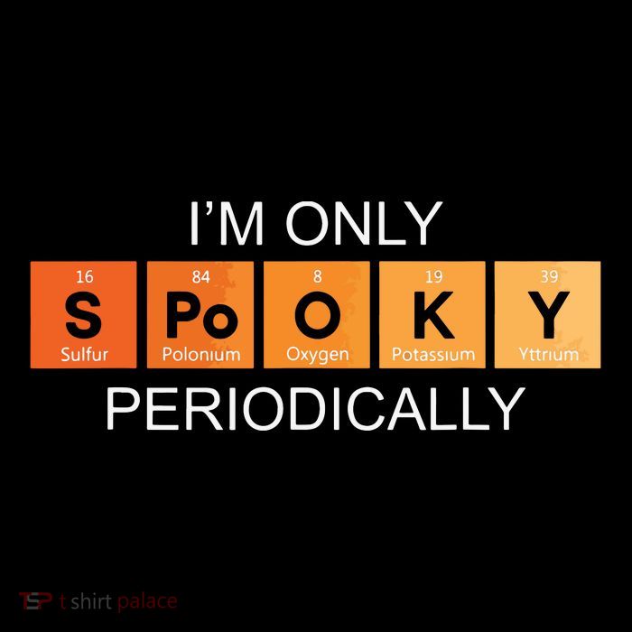 Im Only Spooky Periodically Funny Halloween Teacher Science City Backpack