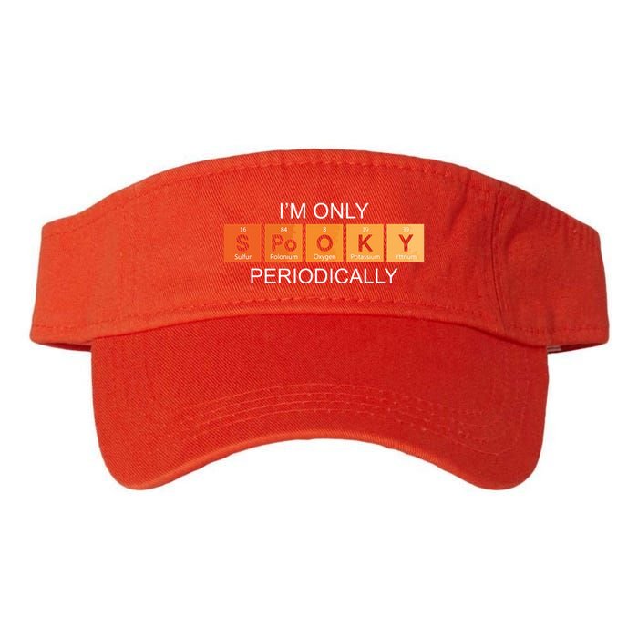 Im Only Spooky Periodically Funny Halloween Teacher Science Visor