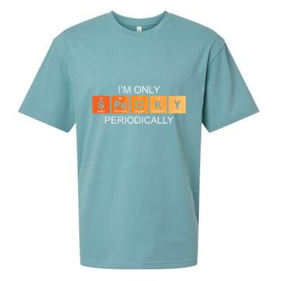 Im Only Spooky Periodically Funny Halloween Teacher Science Sueded Cloud Jersey T-Shirt