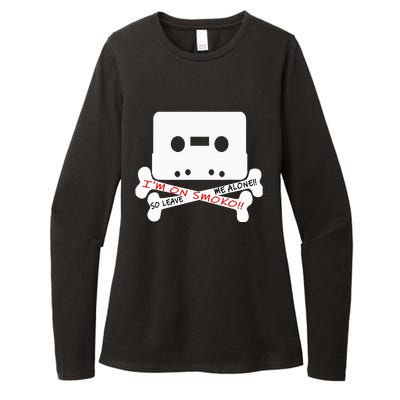 Im On Smoko Leave Me Alone Cassette Tape Womens CVC Long Sleeve Shirt