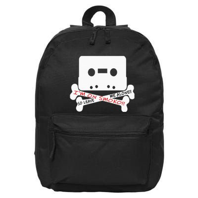 Im On Smoko Leave Me Alone Cassette Tape 16 in Basic Backpack