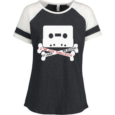 Im On Smoko Leave Me Alone Cassette Tape Enza Ladies Jersey Colorblock Tee