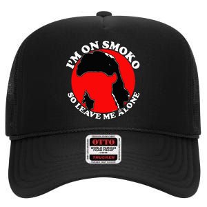 IM On Smoko High Crown Mesh Back Trucker Hat