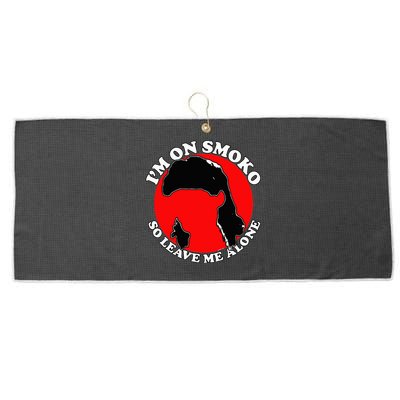 IM On Smoko Large Microfiber Waffle Golf Towel