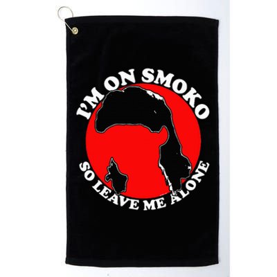 IM On Smoko Platinum Collection Golf Towel