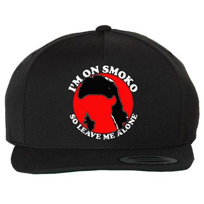 IM On Smoko Wool Snapback Cap