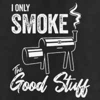I Only Smoke The Good Stuff Funny BBQ Design For Dad Adult Drive Performance Visor