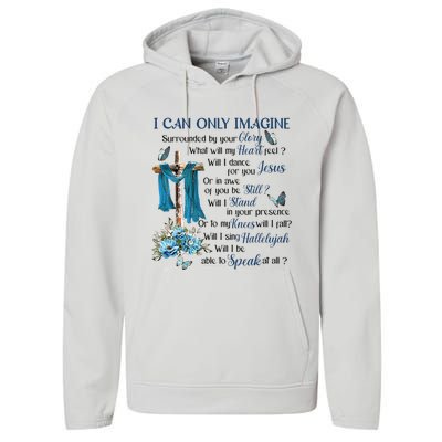 Ican Onlyimagine Surrounded By Your Glory Heaven Performance Fleece Hoodie